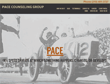 Tablet Screenshot of pacecounselinggroup.com